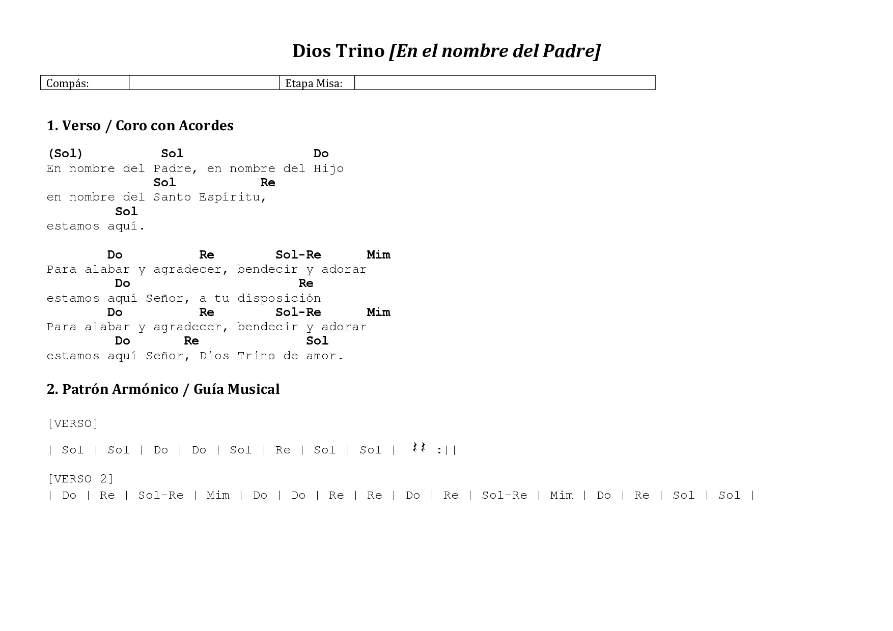 Portada de Dios Trino (En el nombre del Padre)